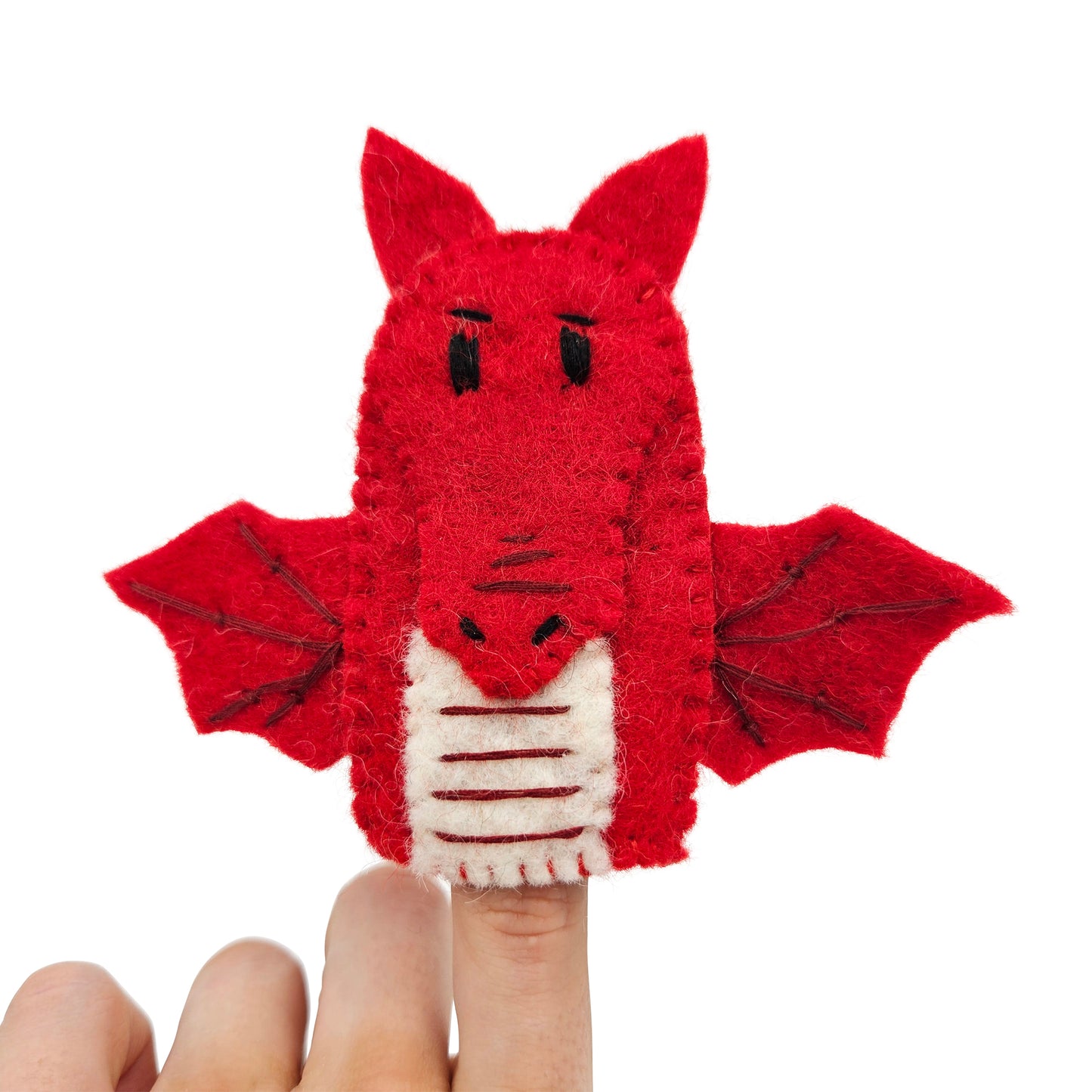 Felt Finger Puppet Toy Set with Display - Storyteller