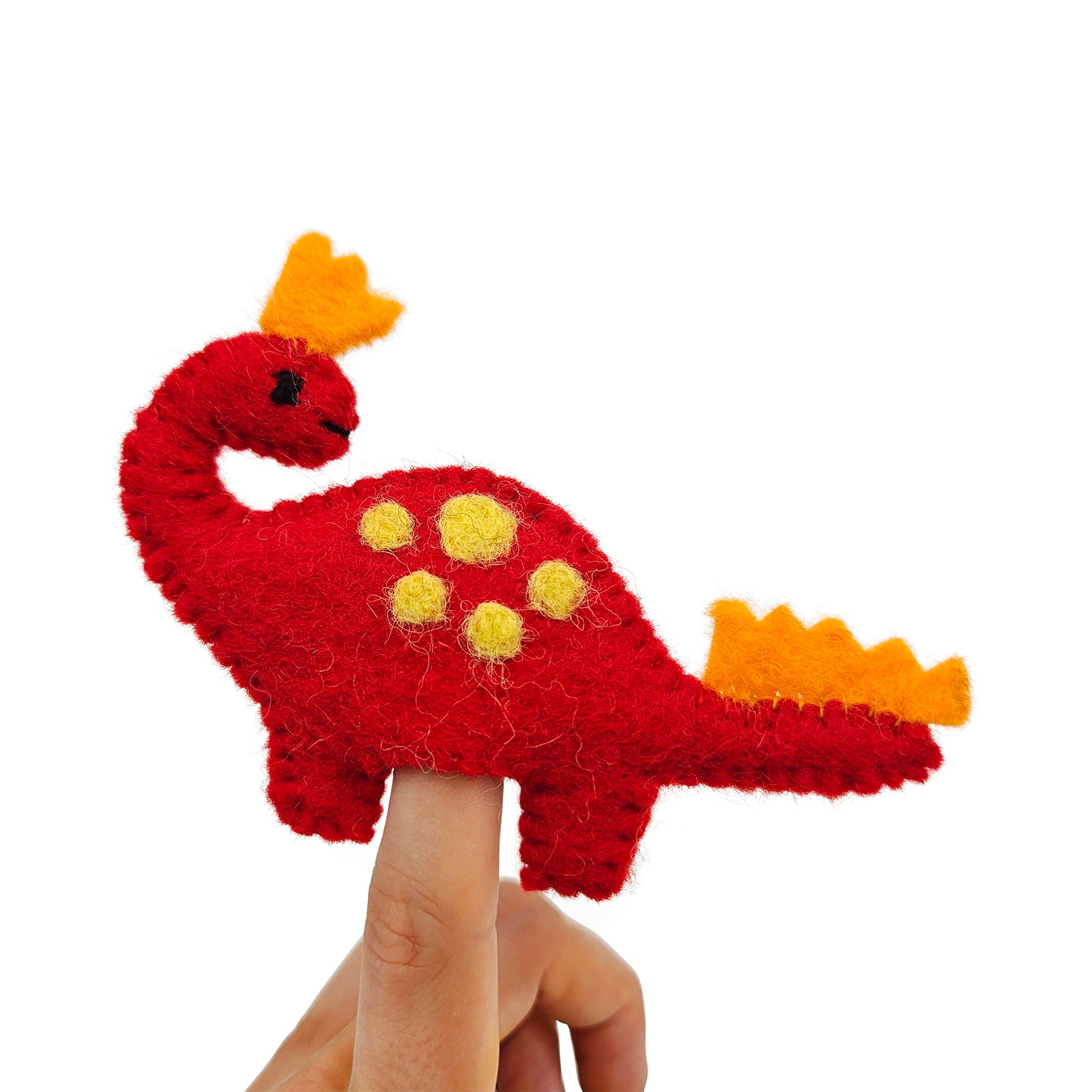 Felt Finger Puppet Toy Set with Display - Storyteller