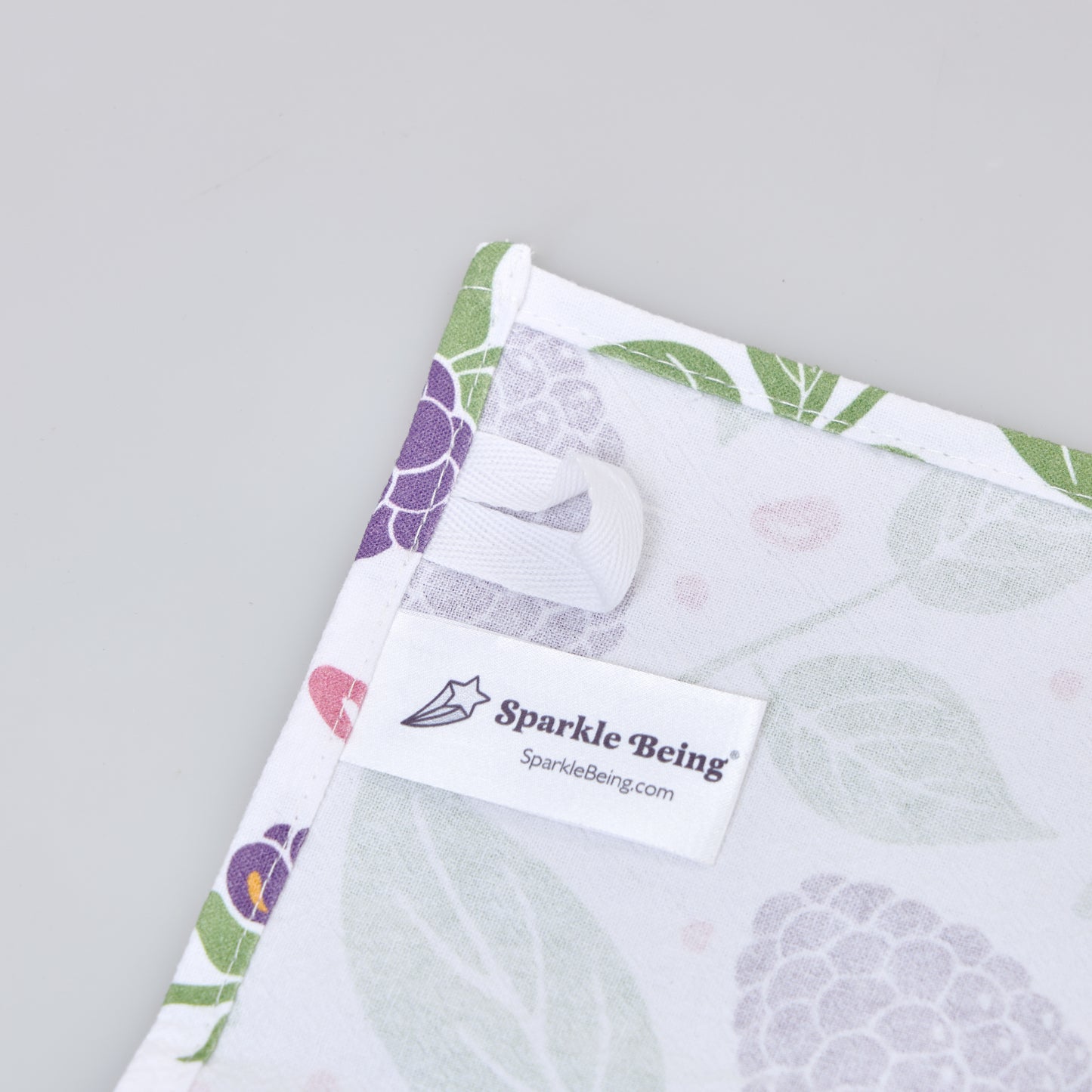 Tea Towels for a Cute Kitchen – Blackberry Harvest (Set of 2) | 100% Cotton, Absorbent & Eco-Friendly