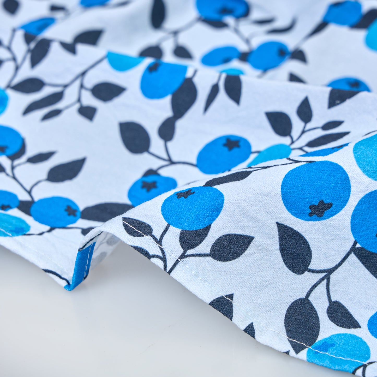 Tea Towels for a Cute Kitchen – Blueberry Bliss (Set of 2) | 100% Cotton, Absorbent & Eco-Friendly