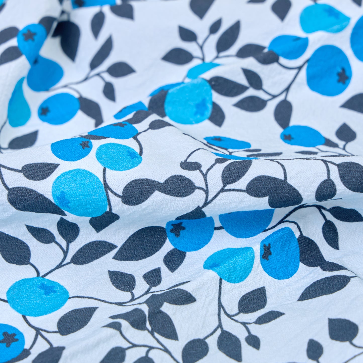 Tea Towels for a Cute Kitchen – Blueberry Bliss (Set of 2) | 100% Cotton, Absorbent & Eco-Friendly
