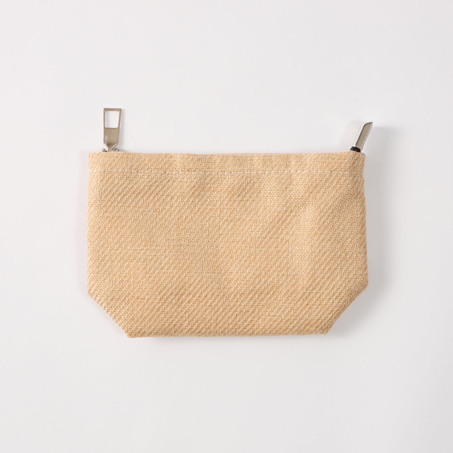 Linen-Look Makeup Pouch Cosmetic Bag Set