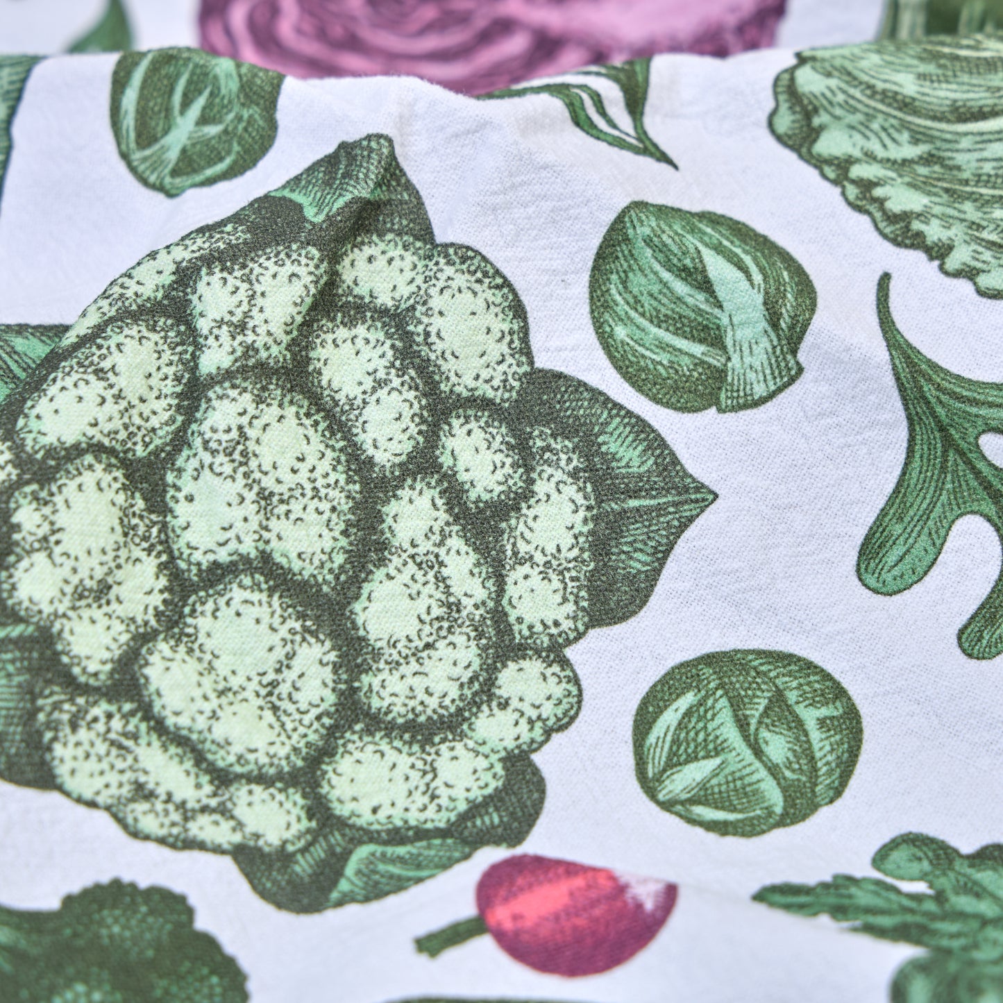 Tea Towels for a Cute Kitchen – Garden Greens (Set of 2) | 100% Cotton & Absorbent
