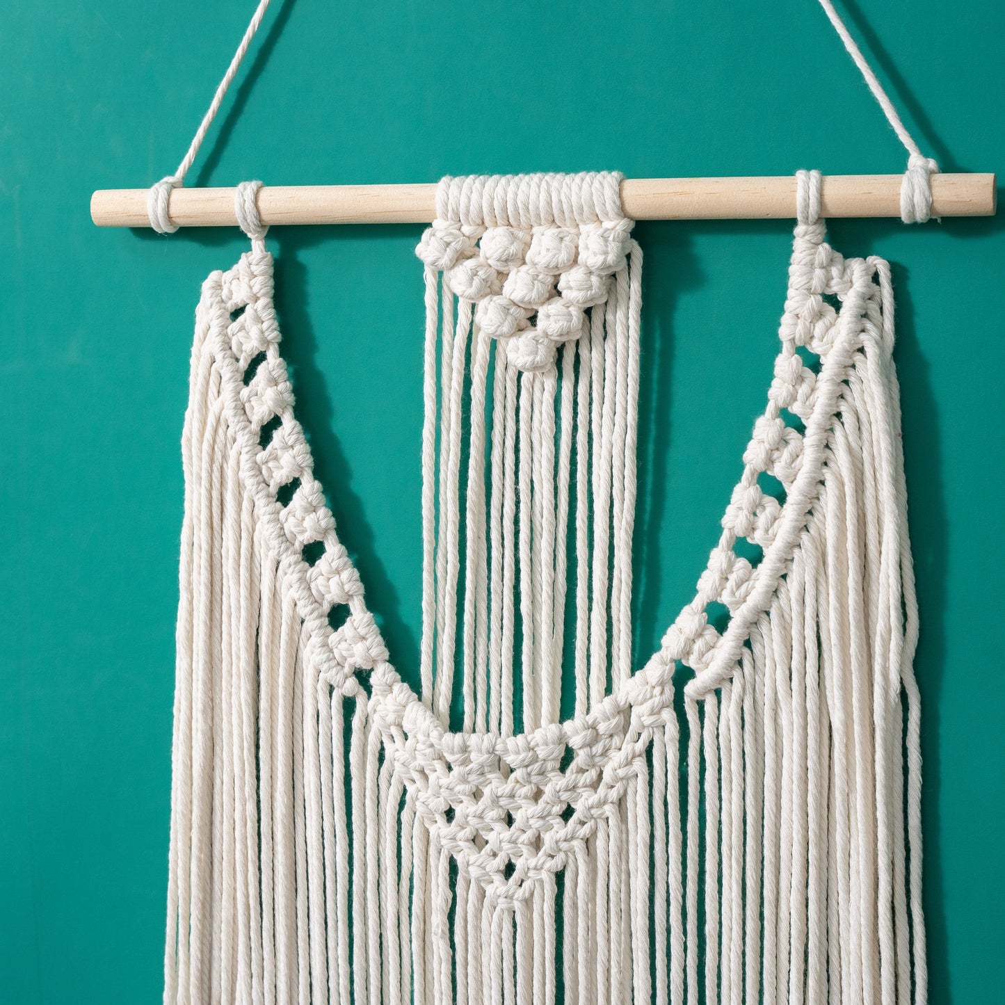 Hand Woven Tapestry Macrame Tassel Wall Hanging Decoration