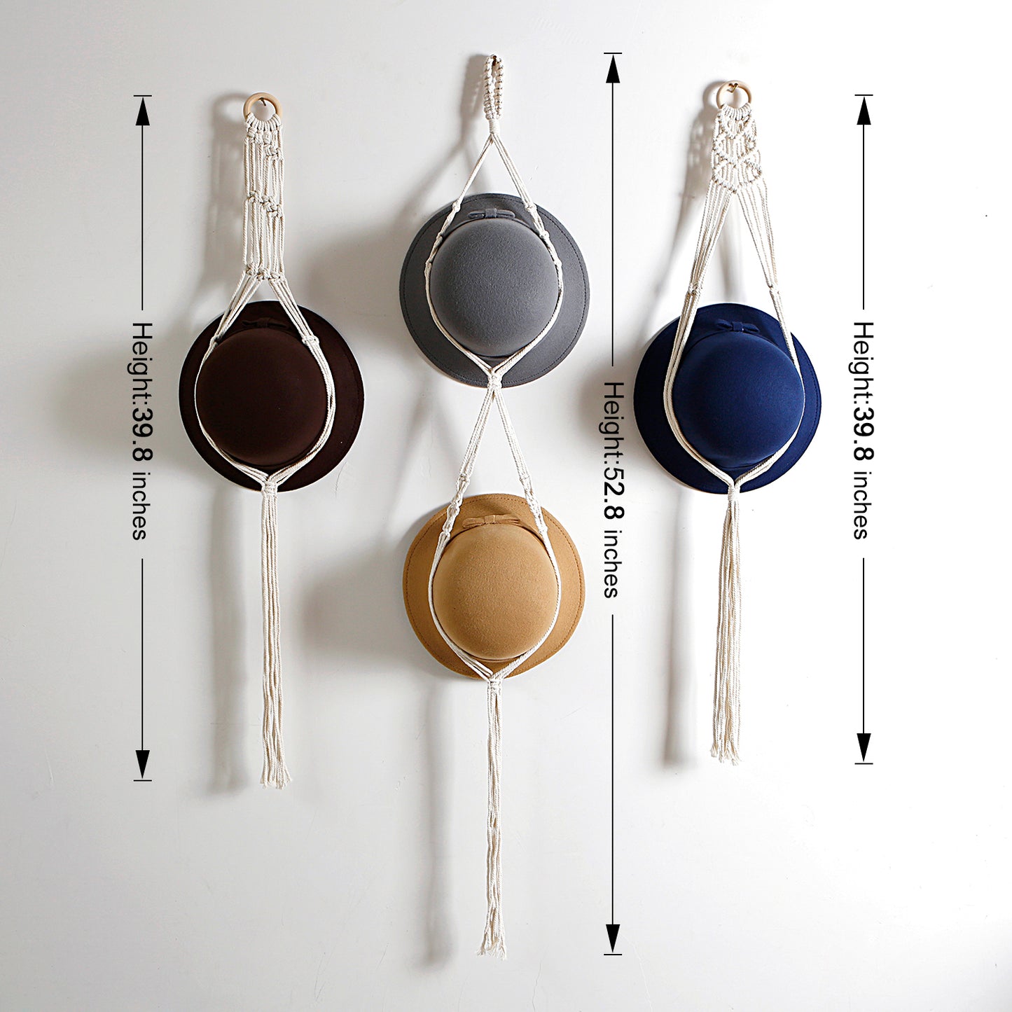 Hand-woven-Hat-Storage-Display-Stand-Macrame-Wall-Hanger-Set