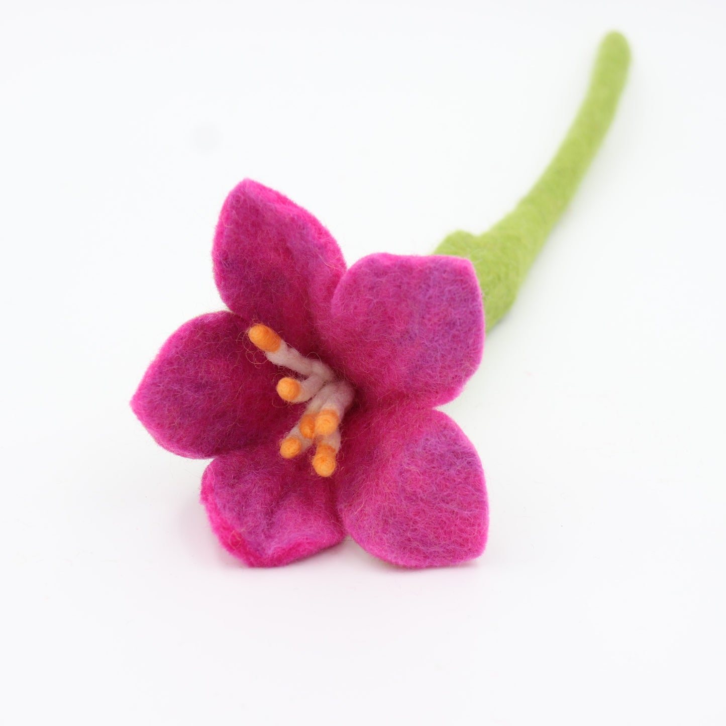 Handmade Wool Felt Flowers - Daffodils