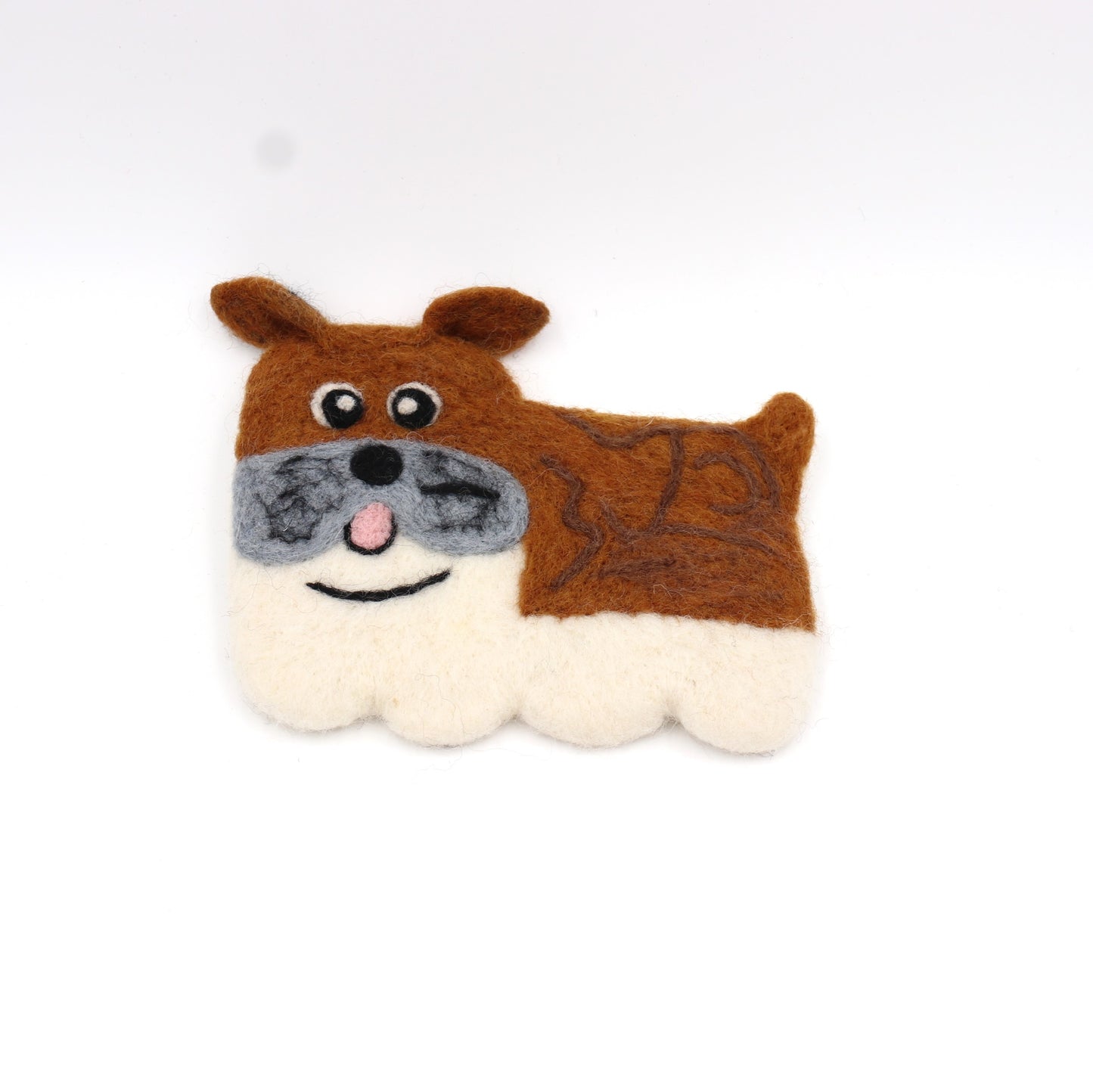 Wool Felt Coffee Cup Mug Table Mat Coasters - Dogs
