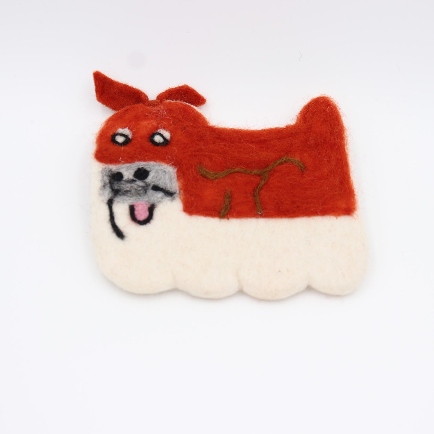 Wool Felt Coffee Cup Mug Table Mat Coasters - Dogs