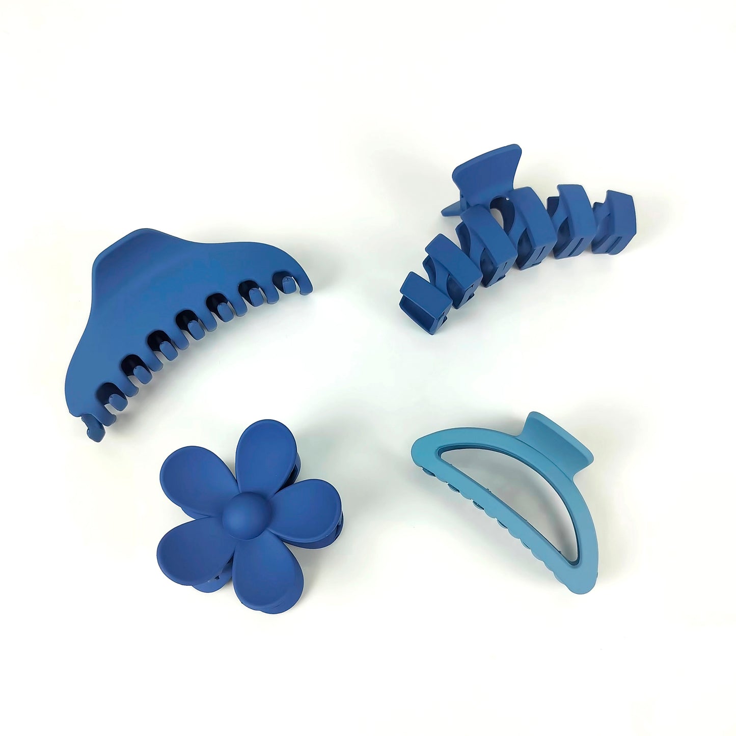 Klein Blue Hair Claw & Hair Clip Accessories For Women