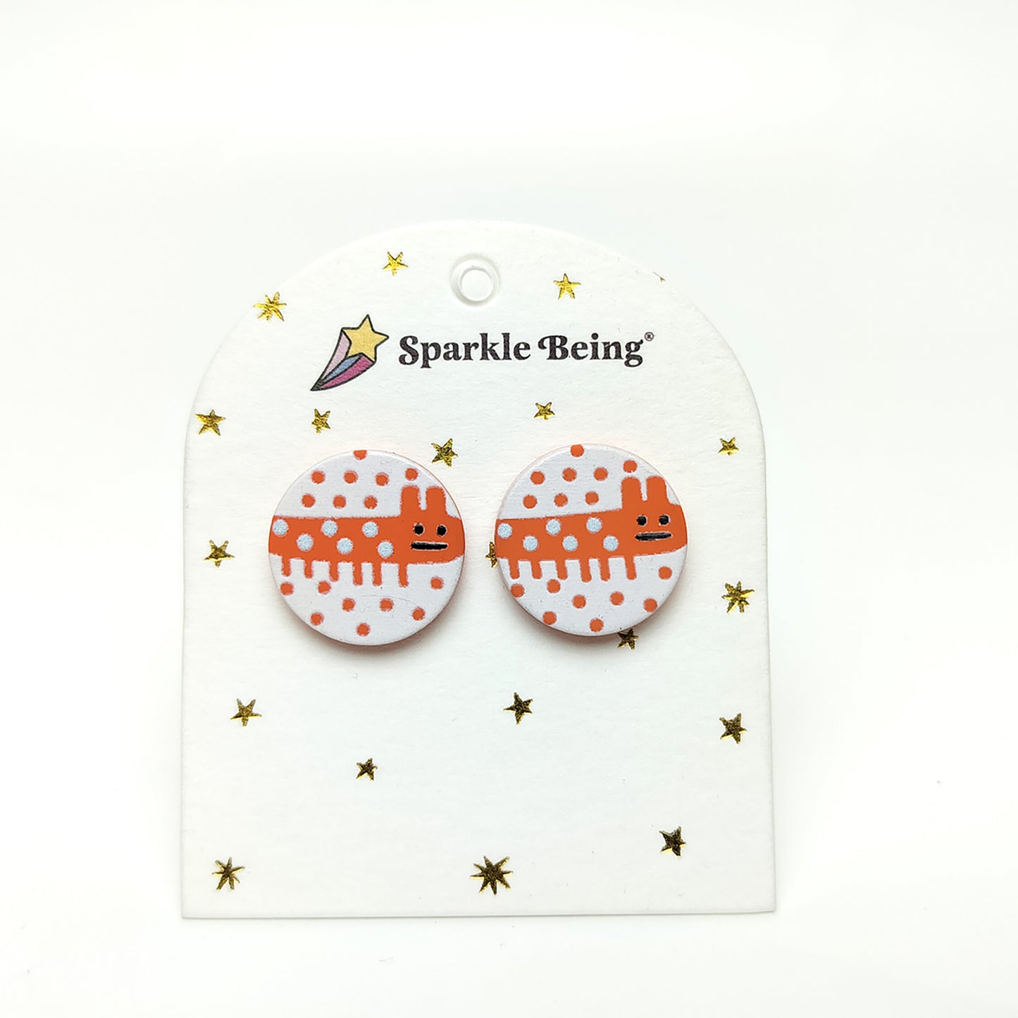 Playful Puppy Stud Earrings