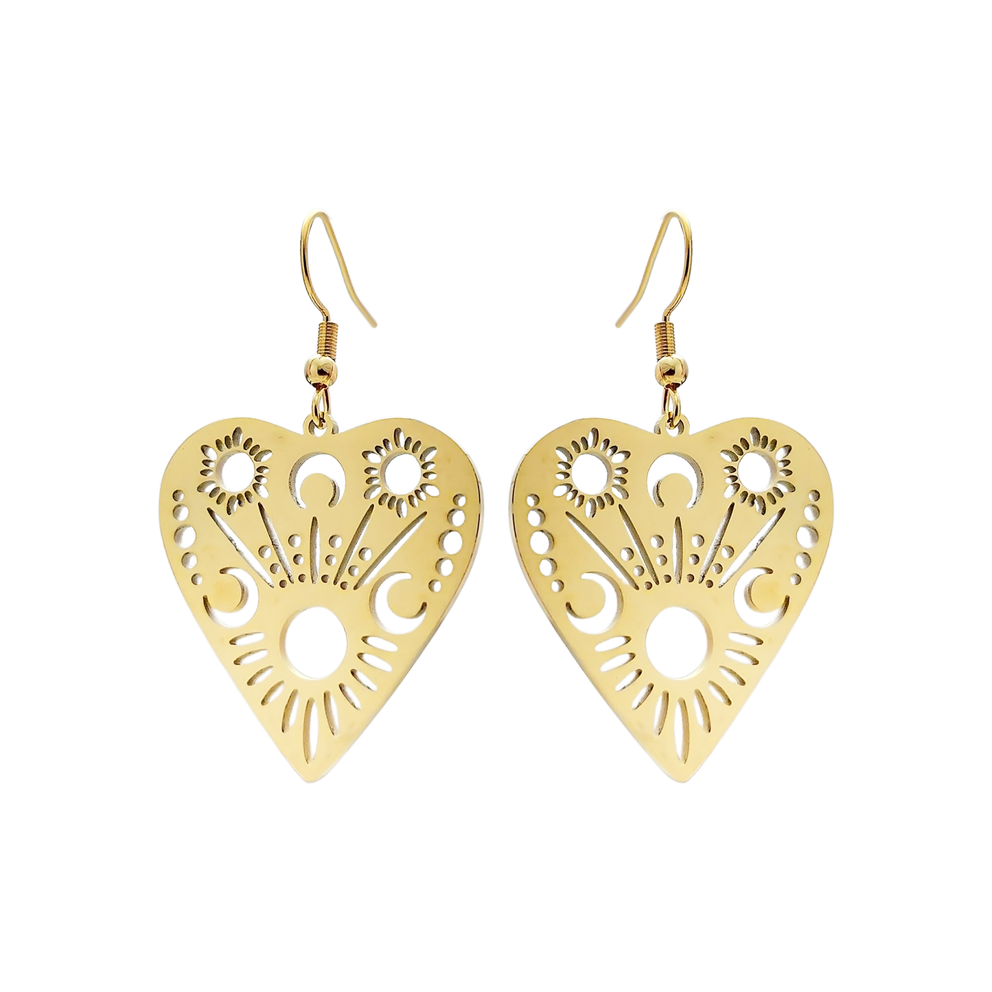 Stainless Steel Drop Earrings - Enchanting Planchette
