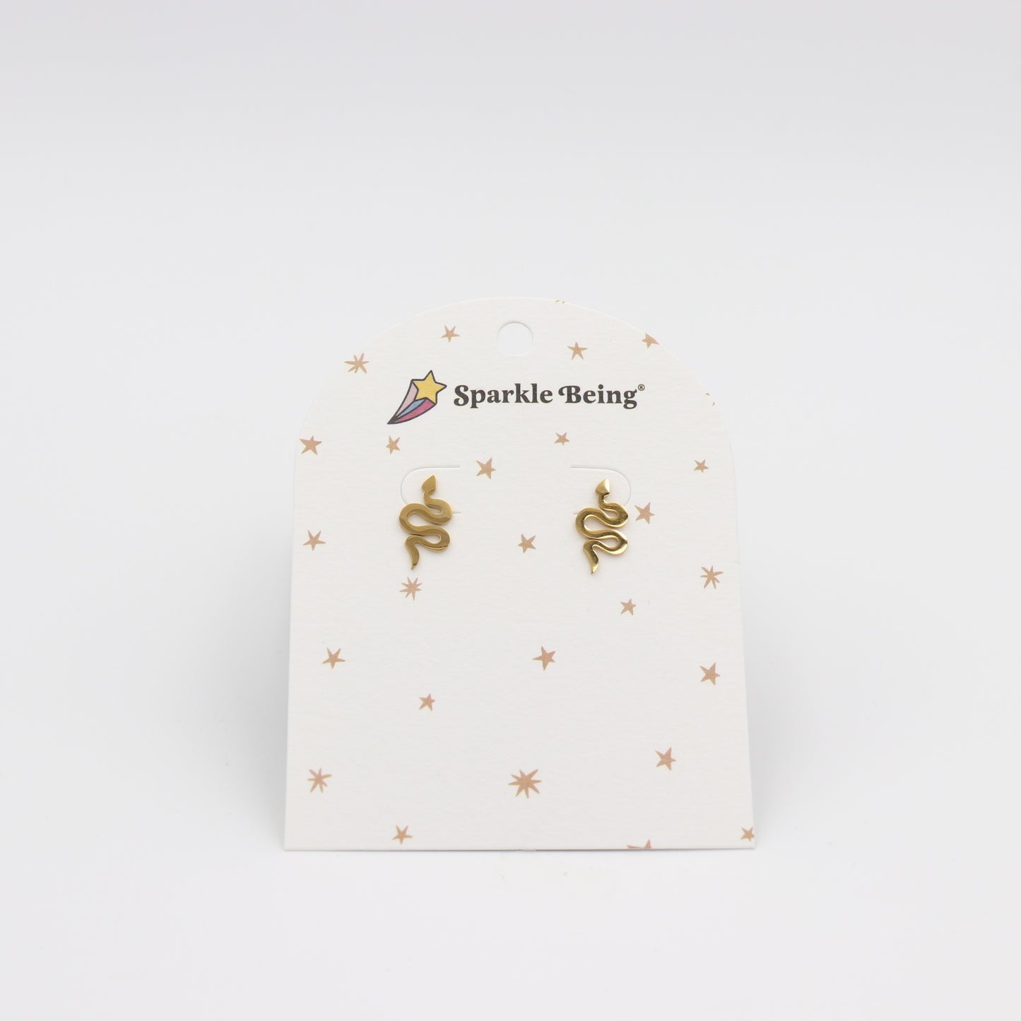 Snake Studs Earrings - Slithering