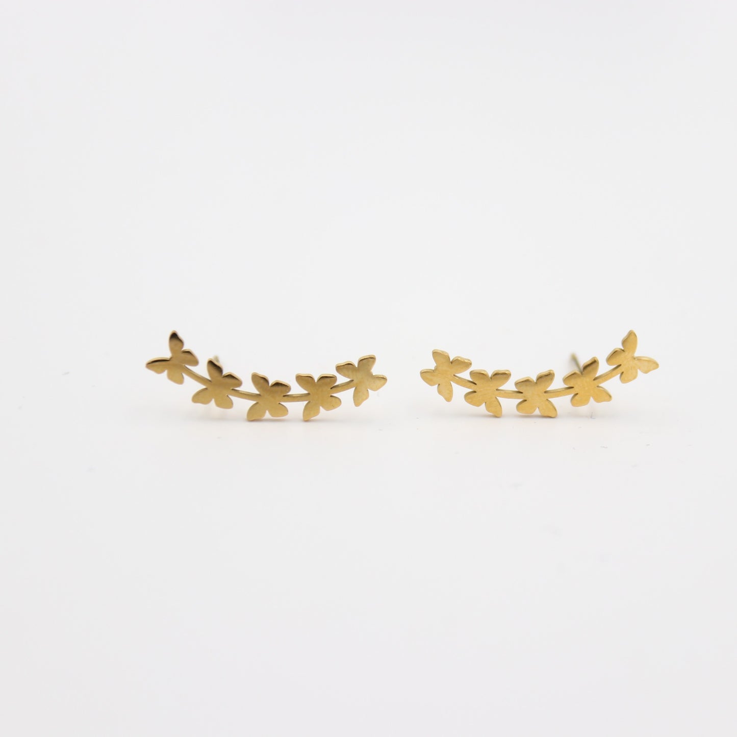 Ear Climber - Trailing Butterflies