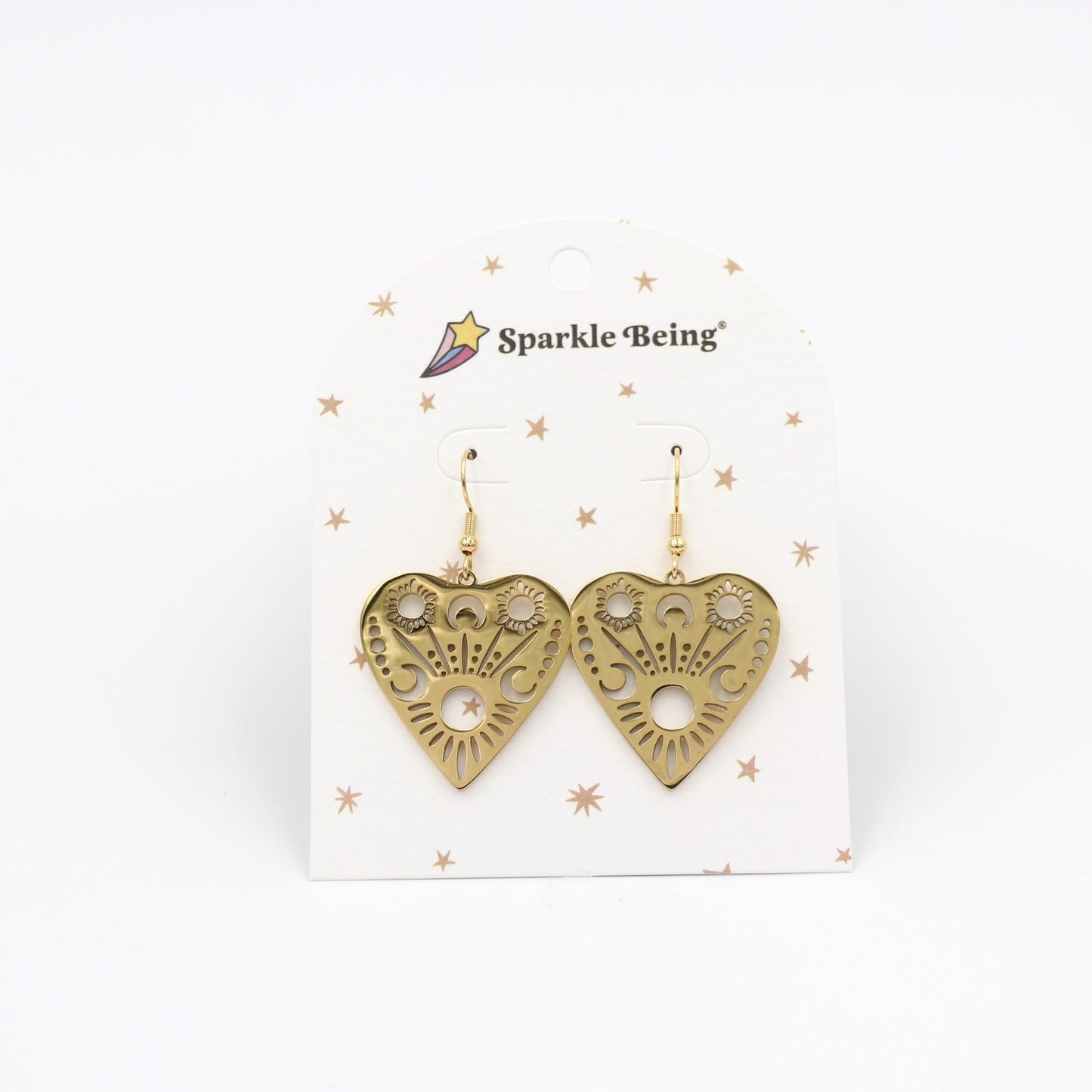 Stainless Steel Drop Earrings - Enchanting Planchette