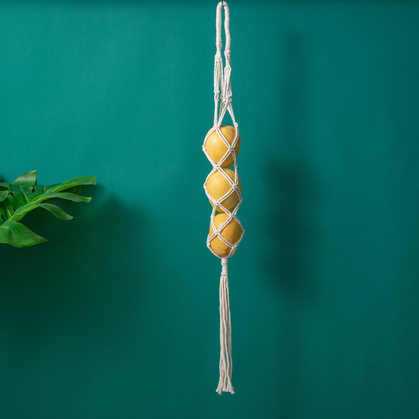 Storage Organize Bag Macrame Wall Hanging For Fruits & Vegetable,