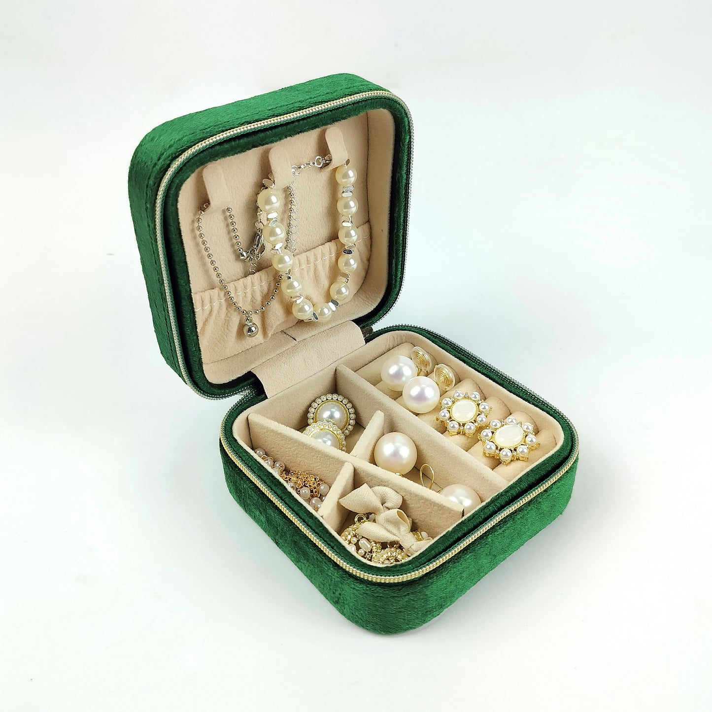 Portable Jewelry Storage Case - Travel Ring Jewelry Gift Box