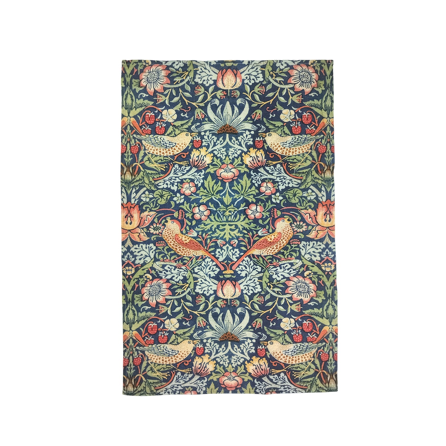 William Morris Strawberry Thief Tea Towels – Set of 2 | 100% Cotton Botanical Dish Towels