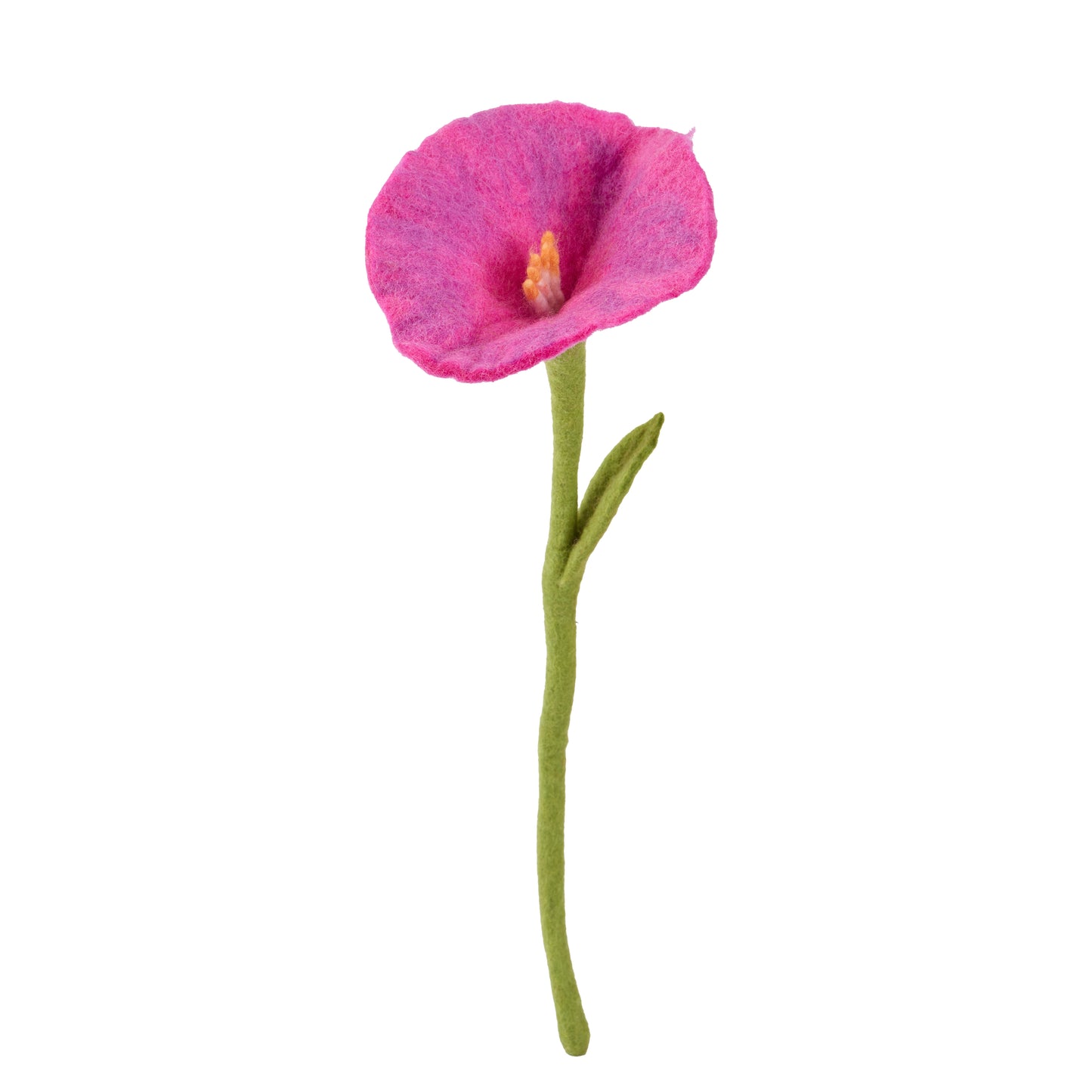 Handmade Wool Felt Flowers - Morning Glory