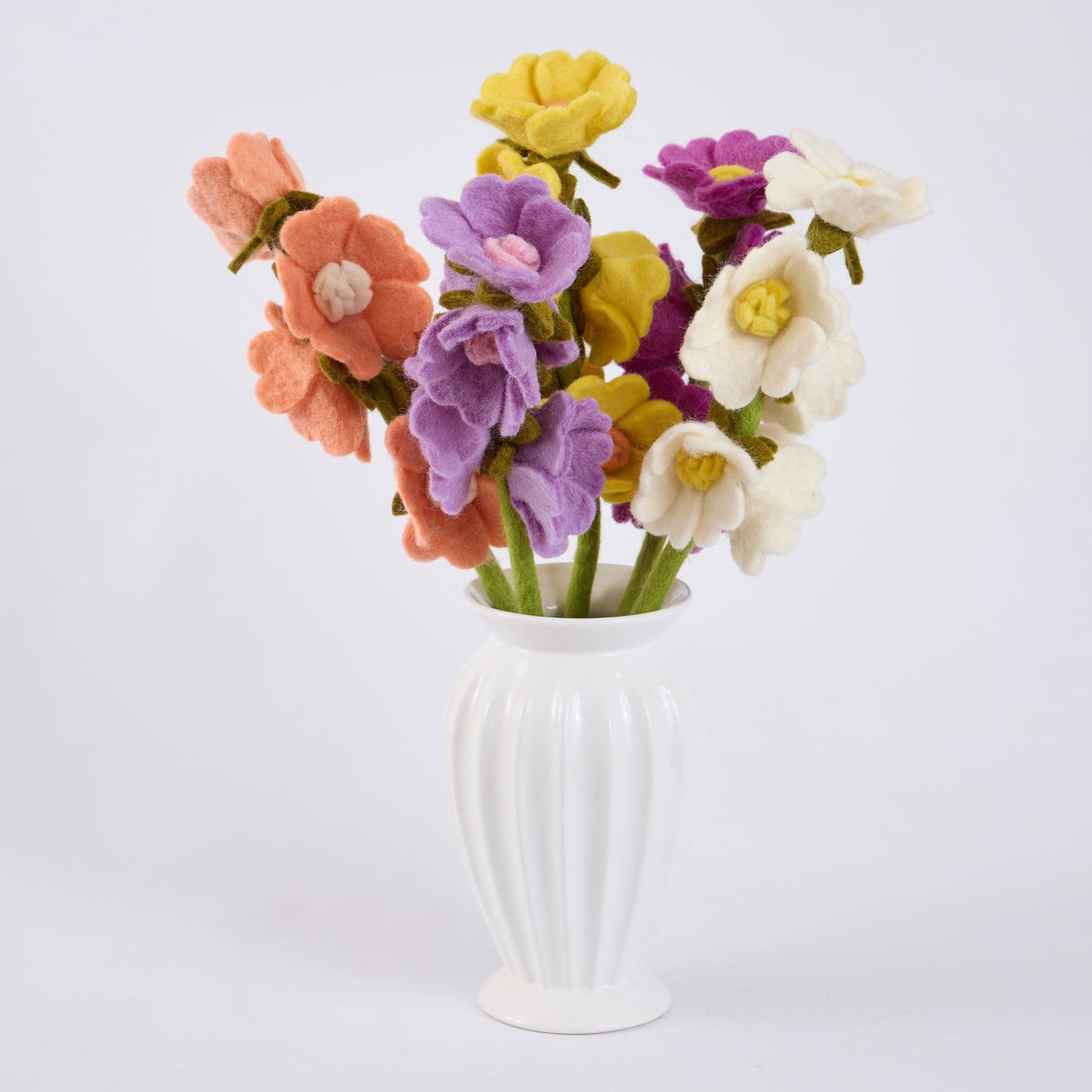 Handmade Wool Felt Wildflowers - Gladiolus
