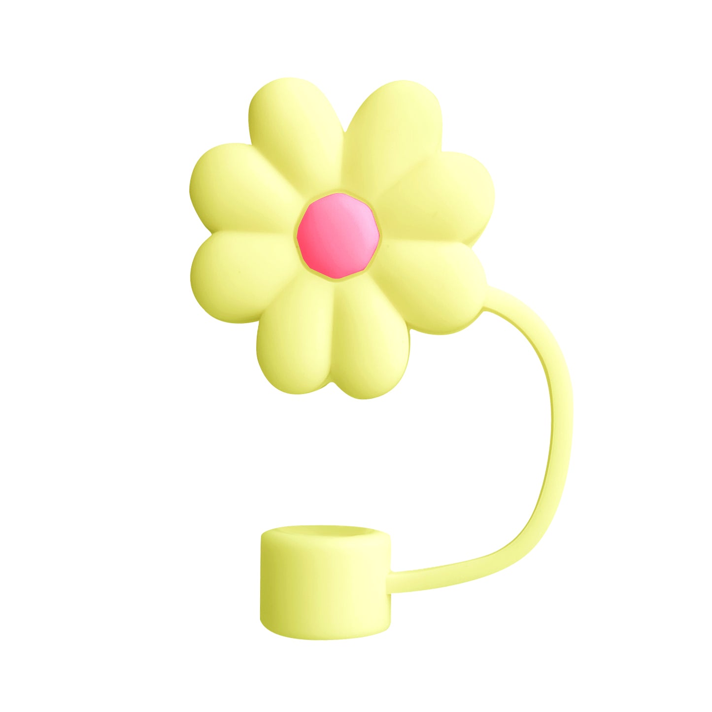 10mm Flower Silicone Straw Top Cover for Stanley 30 & 40oz Tumblers