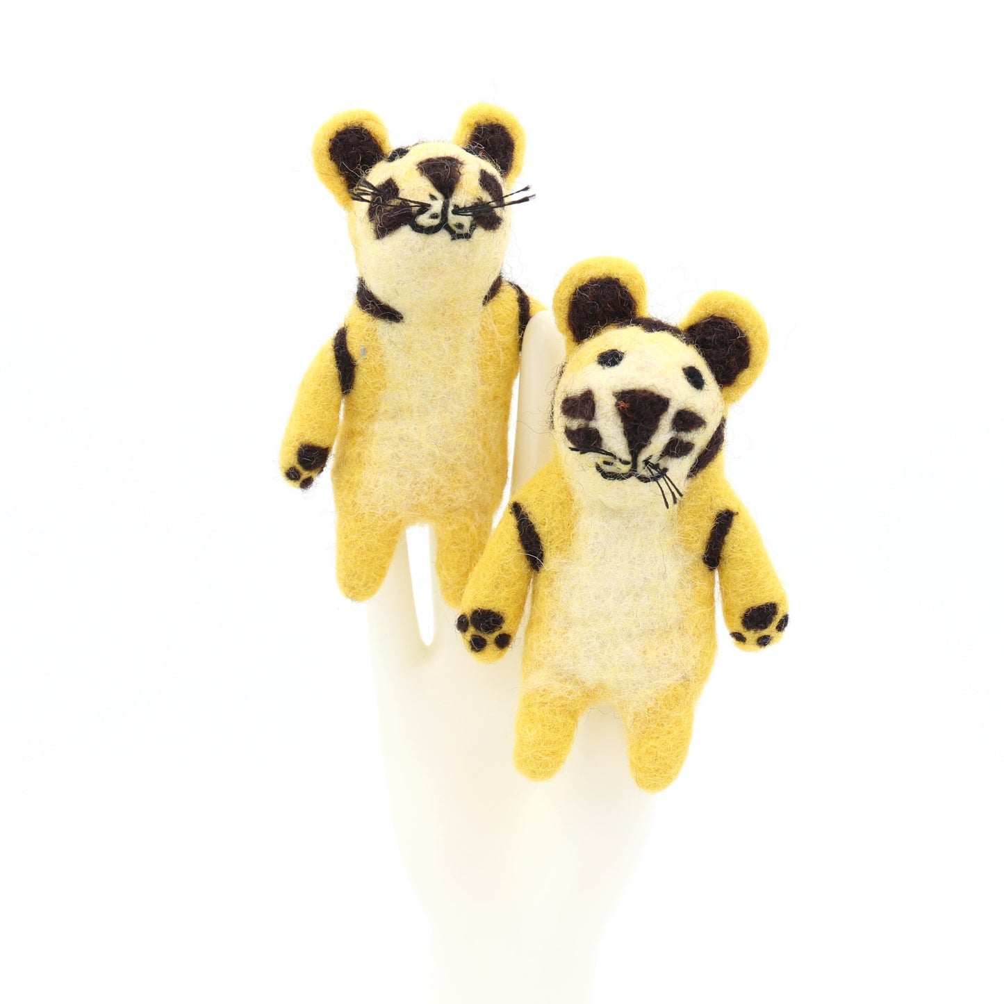 Tiger Felt Finger Puppet Toy