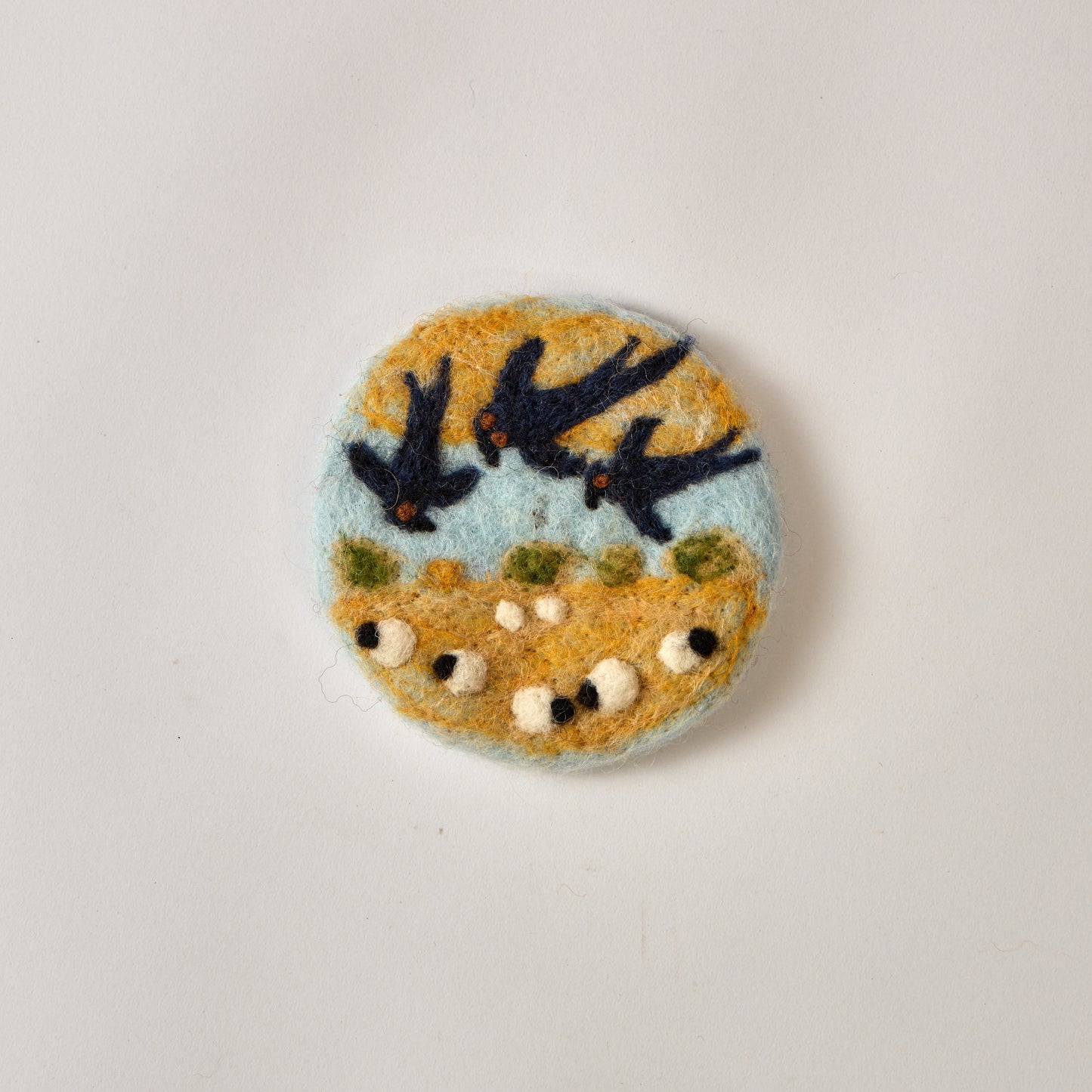 Handmade Wool Felt Coffee Cup Mug Table Mat Coasters