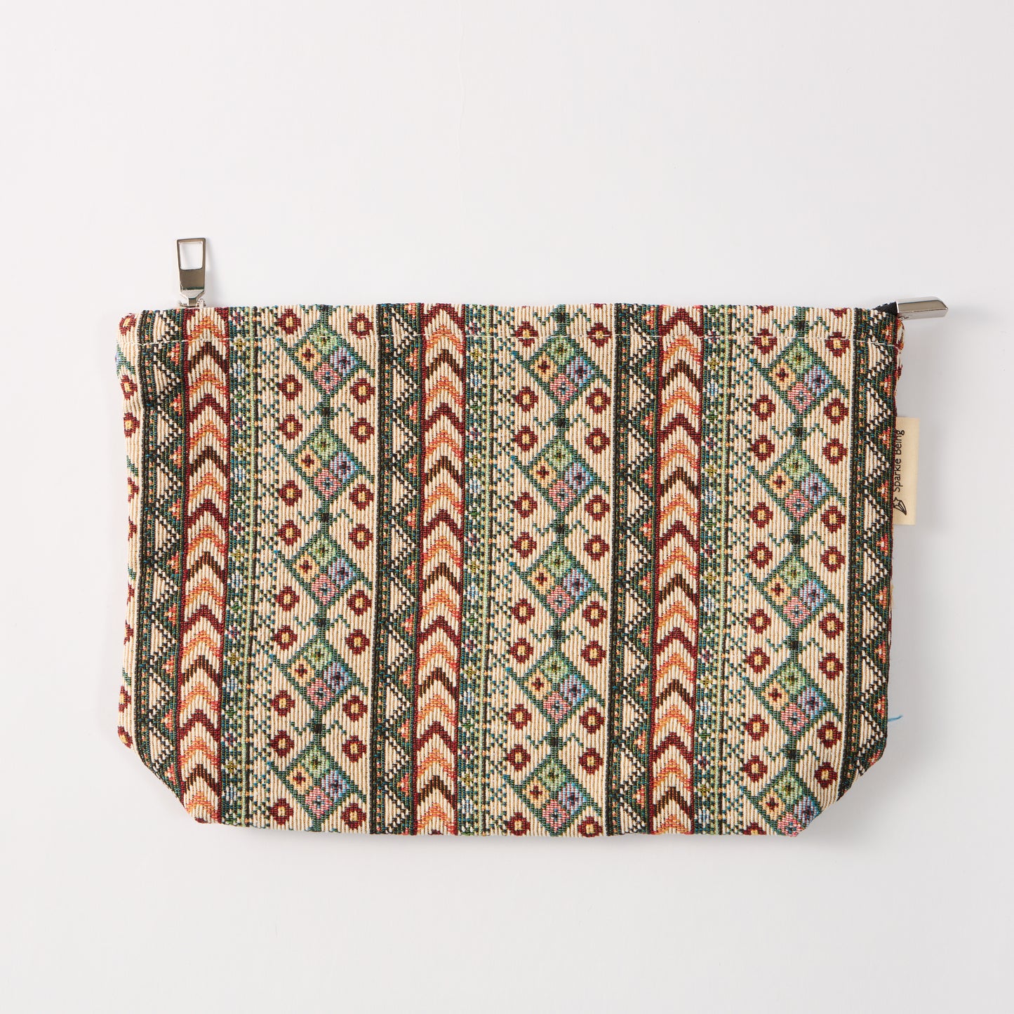Modern Aztec Toiletry Bag - Travel-Friendly Cosmetic Bag