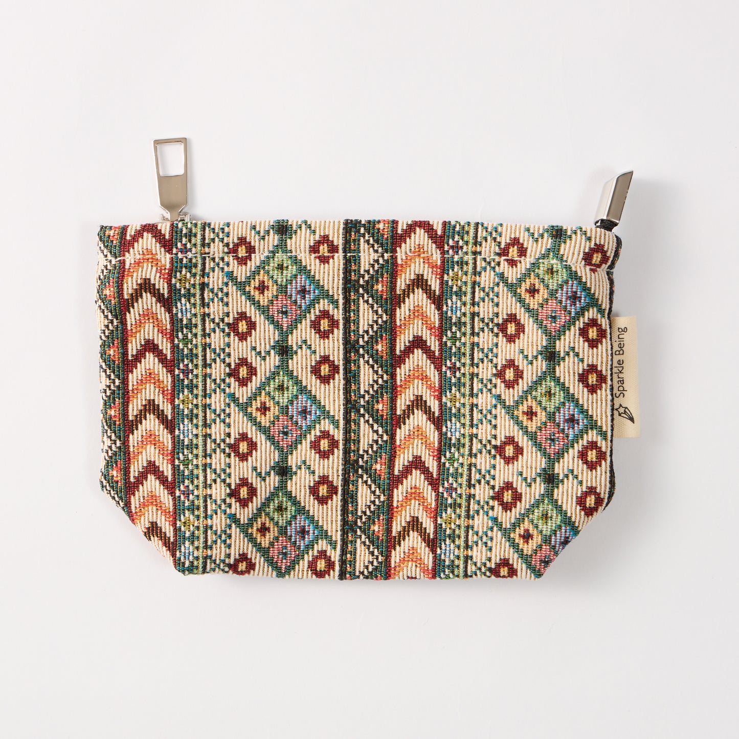 Modern Aztec Toiletry Bag - Travel-Friendly Cosmetic Bag