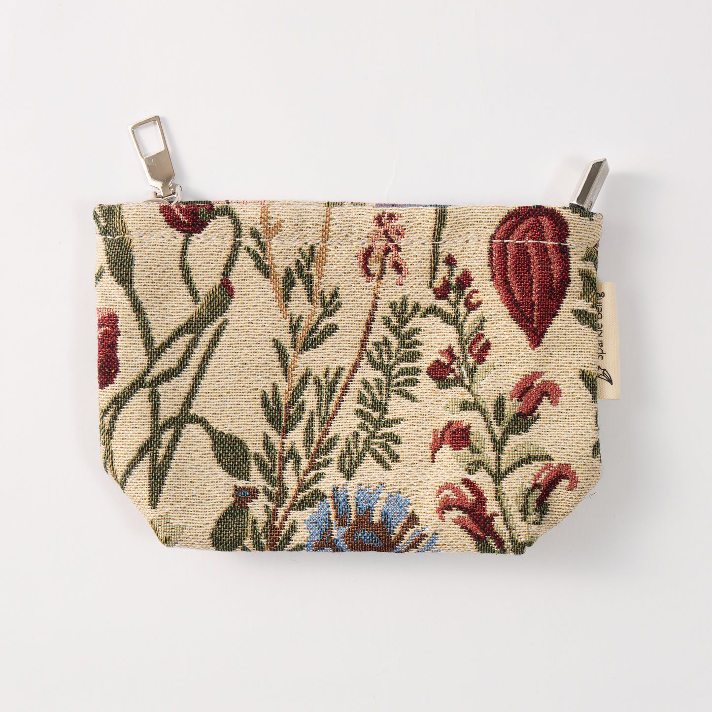 Botanical Floral Toiletry Bag - Travel-Friendly Cosmetic Bag