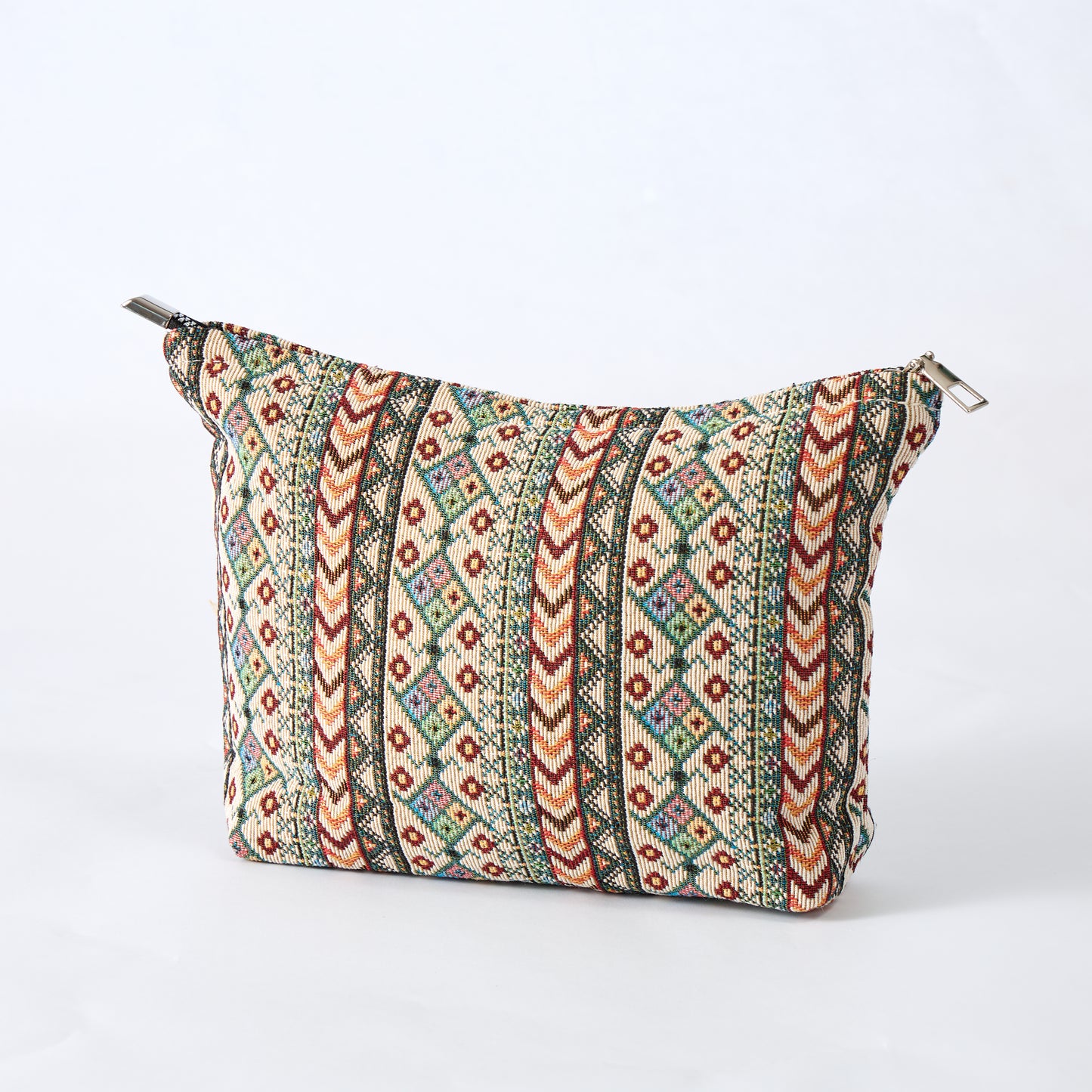 Modern Aztec Toiletry Bag - Travel-Friendly Cosmetic Bag