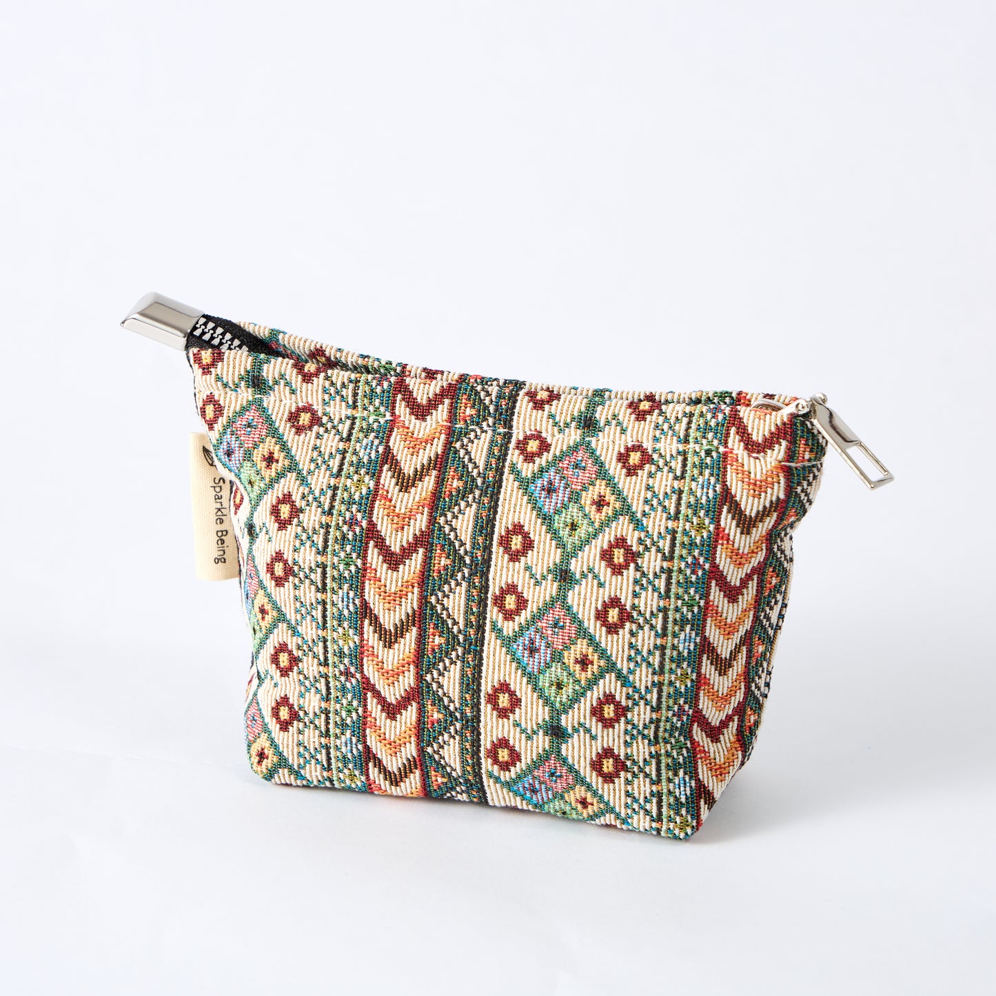 Modern Aztec Toiletry Bag - Travel-Friendly Cosmetic Bag