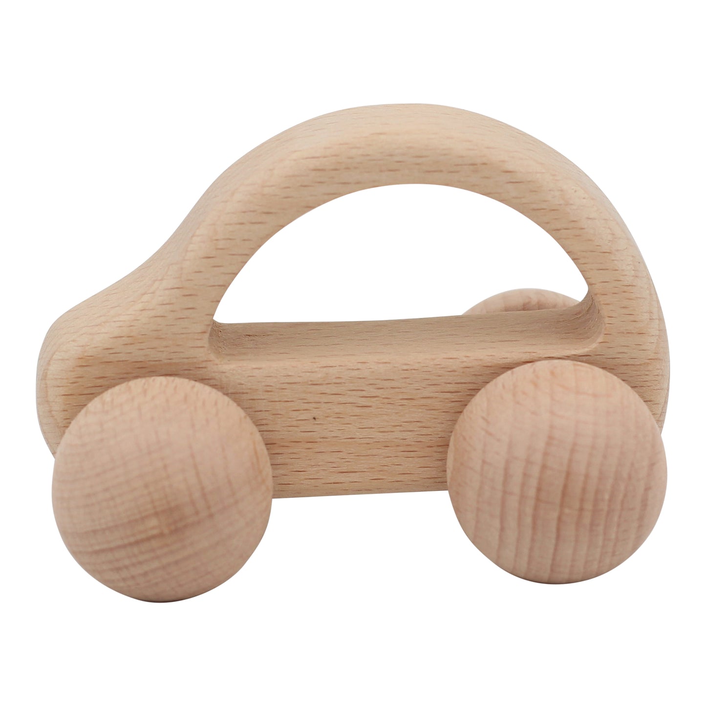 6 Pieces Sensory Development Wooden Baby Toys Set Montessori Wood Teething Toys Rattles for Babies 0-3 Years