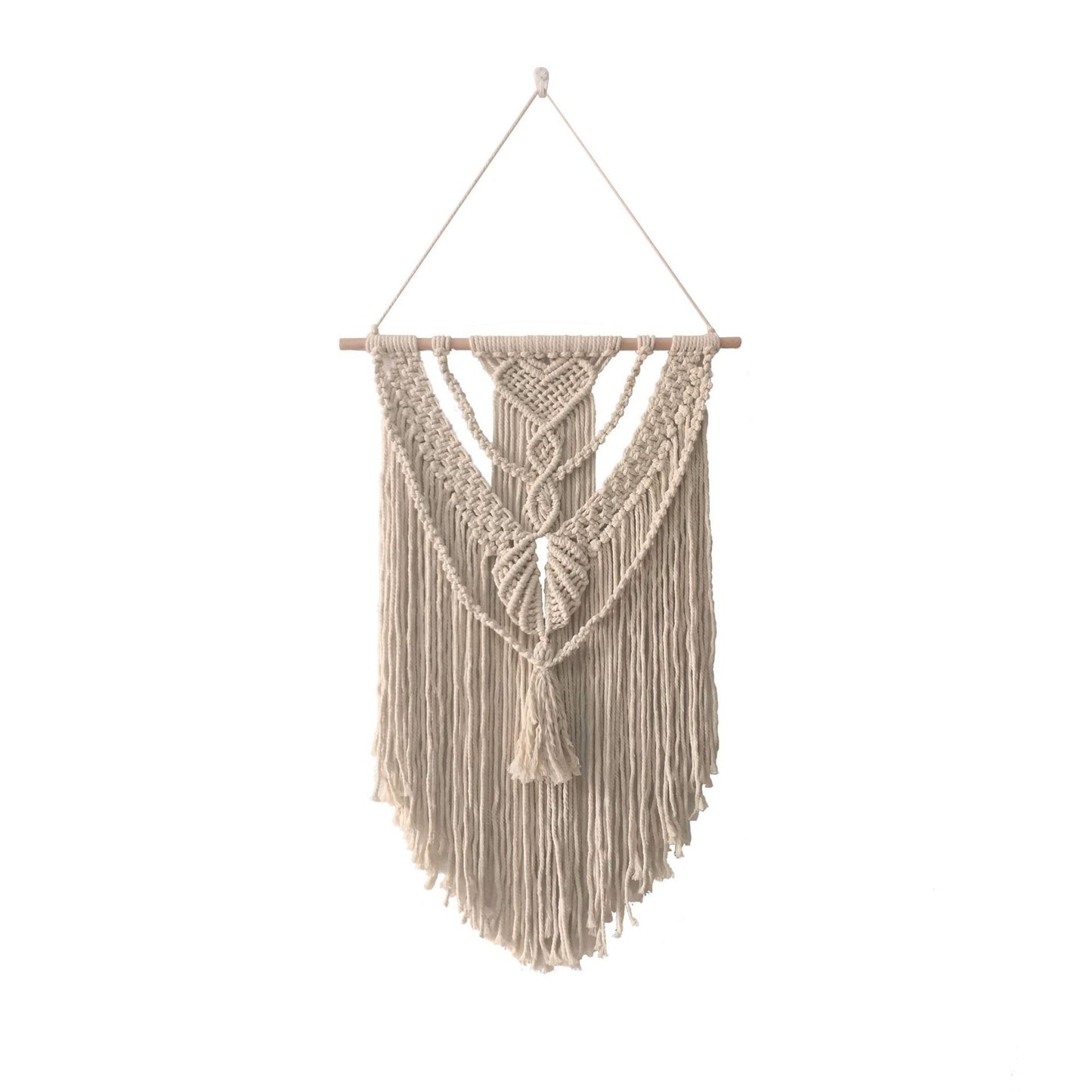 Hand-woven Macrame Wall Hanging Tapestry Boho Crafts Art Home Decor - Anna