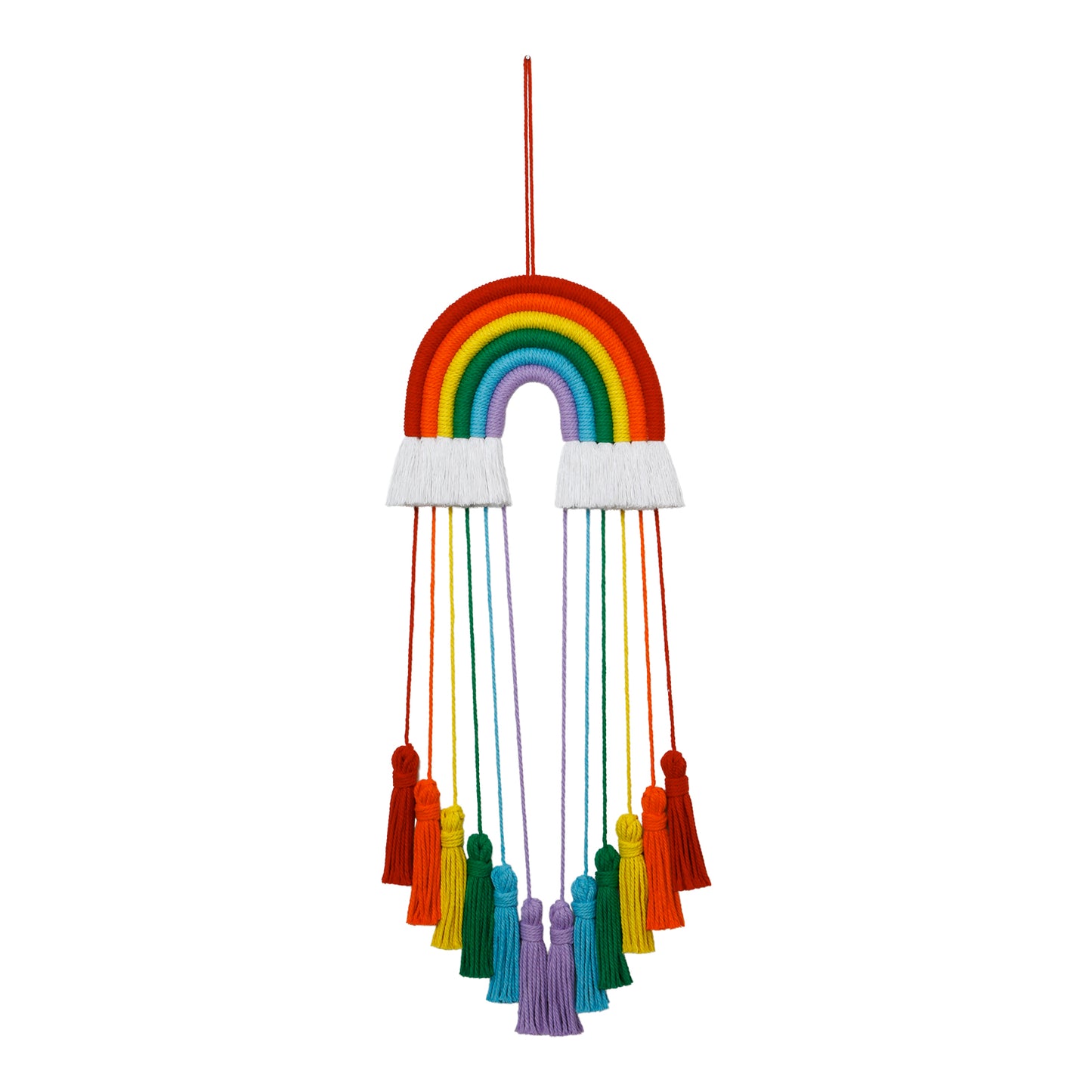 Rainbow Wall Decor Hanging Macrame for Kid's Room