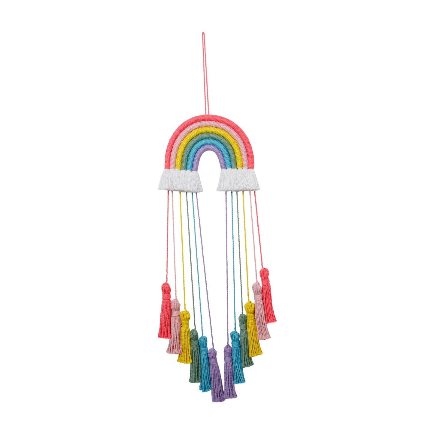 Rainbow Wall Decor Hanging Macrame for Kid's Room