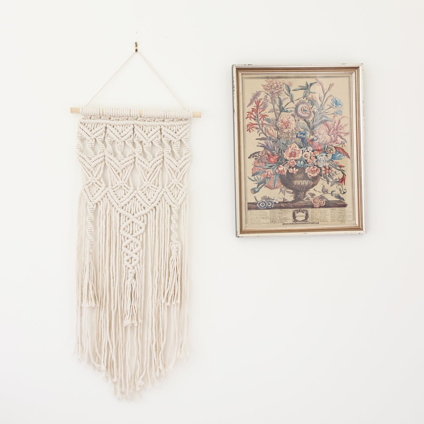 Macrame Wall Hanging Boho Tapestry Moon Woven Bohemian Wall Decor