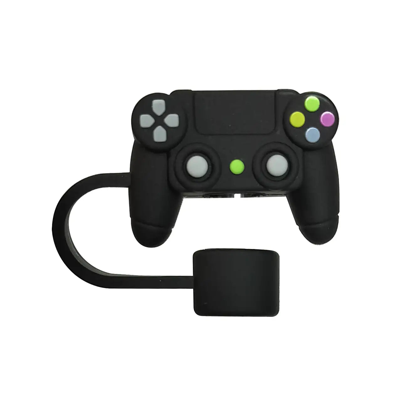 10mm Game Silicone Straw Top Cover for Tumblers