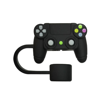 10mm Game Silicone Straw Top Cover for Tumblers