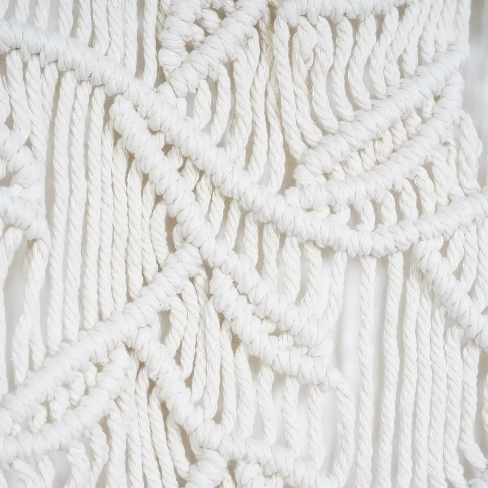 Woven Tapestry Macrame Wall Hanging Home Decor - leaf