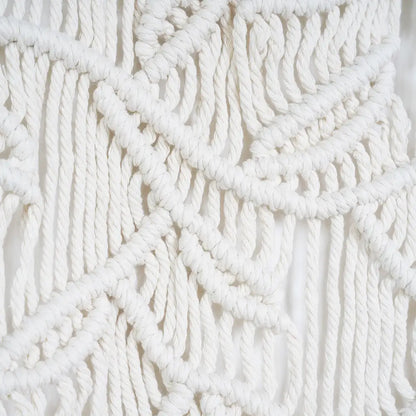 Woven Tapestry Macrame Wall Hanging Home Decor - leaf