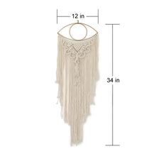 Load image into Gallery viewer, Hand Woven Macrame Wall Hanging Home Decorations - Eye
