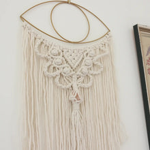 Load image into Gallery viewer, Hand Woven Macrame Wall Hanging Home Decorations - Eye
