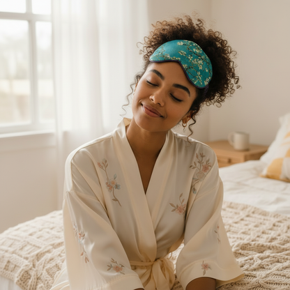 Almond Blossom Silk Art Sleep Mask – Van Gogh