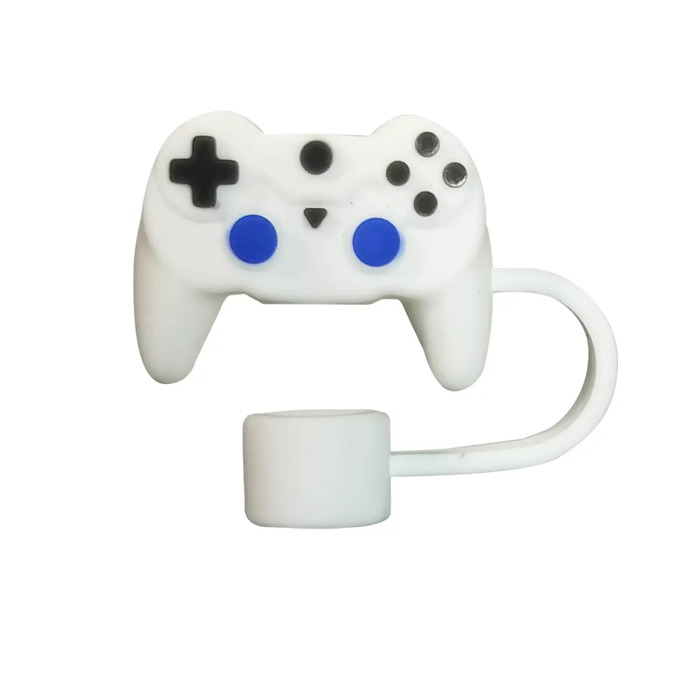 10mm Game Silicone Straw Top Cover for Tumblers