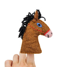 Load image into Gallery viewer, Felt Finger Puppet Toy - Woodland Animals - Woodland Creatures
