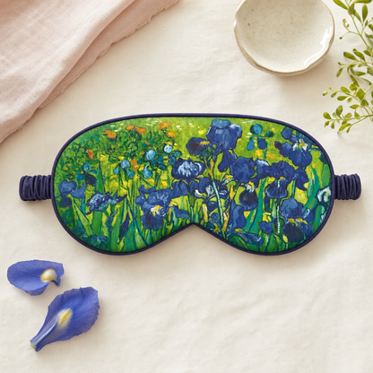 Art Print Sleep Mask - Irises By Vincent van Gogh