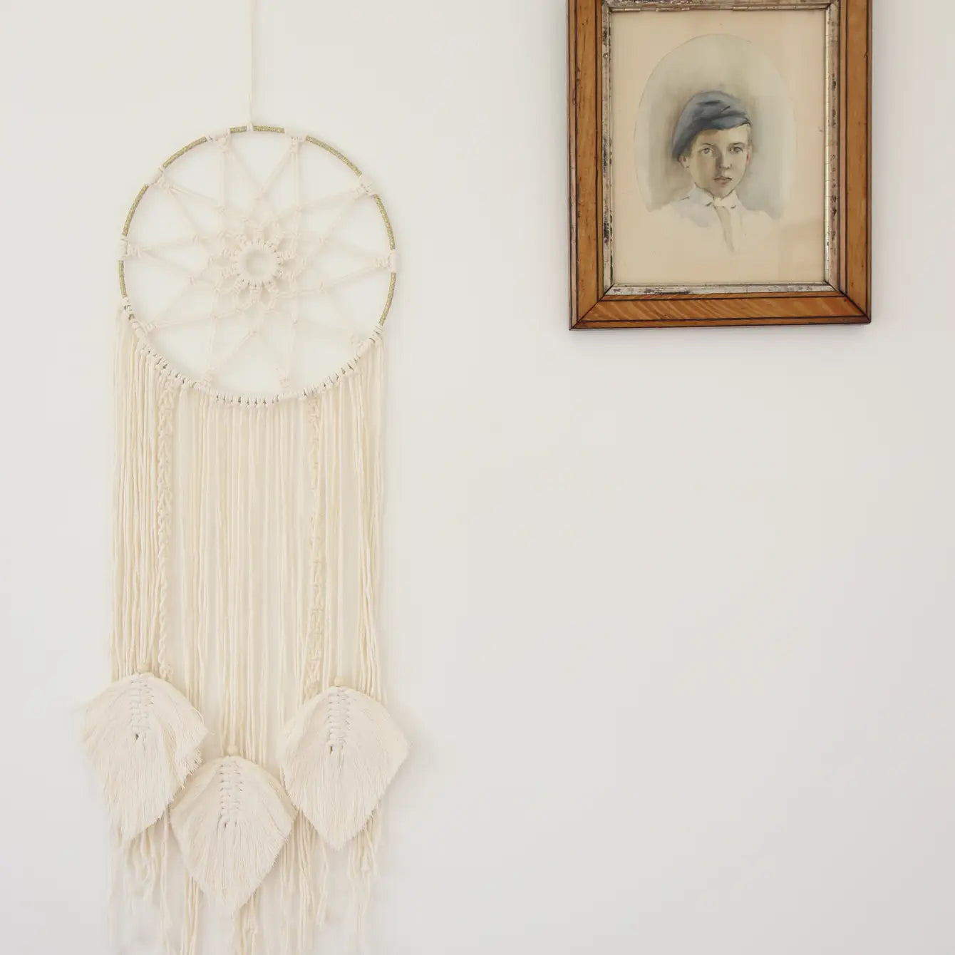 Macrame Wall Hanging Tapestry - Dream Catcher
