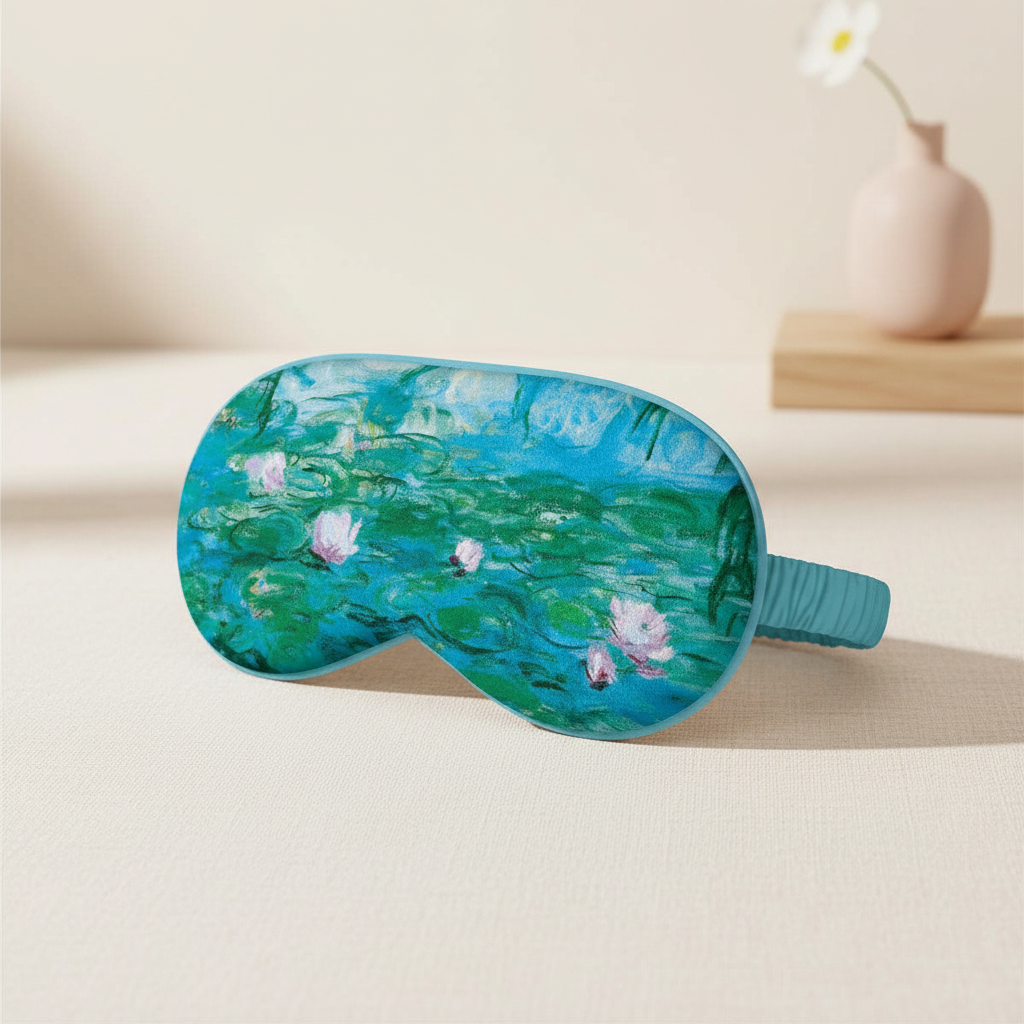 Art Sleep Mask – Water Lilies by Monet