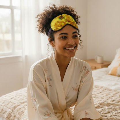 Art Sleep Mask – Sunflowers by Van Gogh