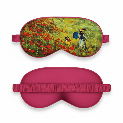 Art Sleep Mask – Poppy Field by Monet